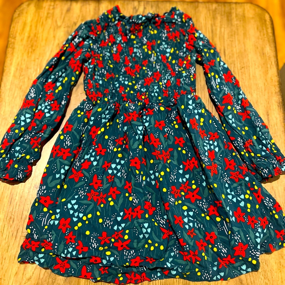 Hanna Andersson Berry holiday dress size 5